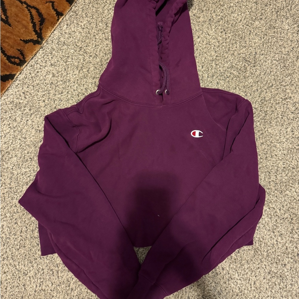Women's Reverse Weave® C Logo Cropped Cut Off Pullover - Picture 2 of 3